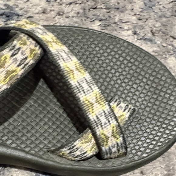 Chaco Green Z-2 Classic Strap Slip On Water Hiking Gorpcore Sandals Size 9 Men - Picture 5 of 9